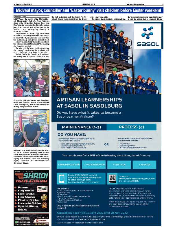 SEDIBENG STER 20 April – 26 April 2022 page 9