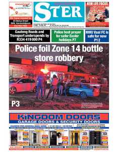 SEDIBENG STER 20 April – 26 April 2022