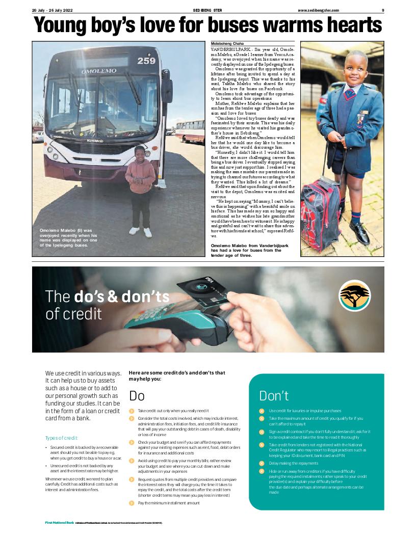 SEDIBENG STER 20 July – 26 July 2022 page 9
