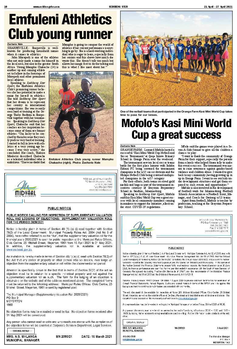 SEDIBENG STER 21 April – 27 April 2021 page 10