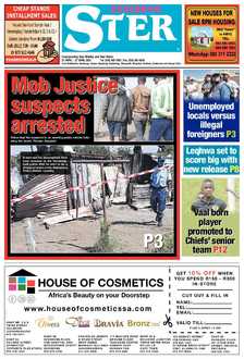 SEDIBENG STER 21 April – 27 April 2021