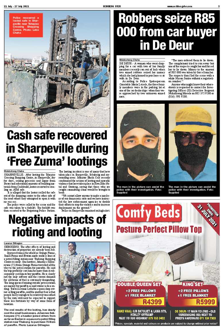 SEDIBENG STER 21 July – 27 July 2021 page 3