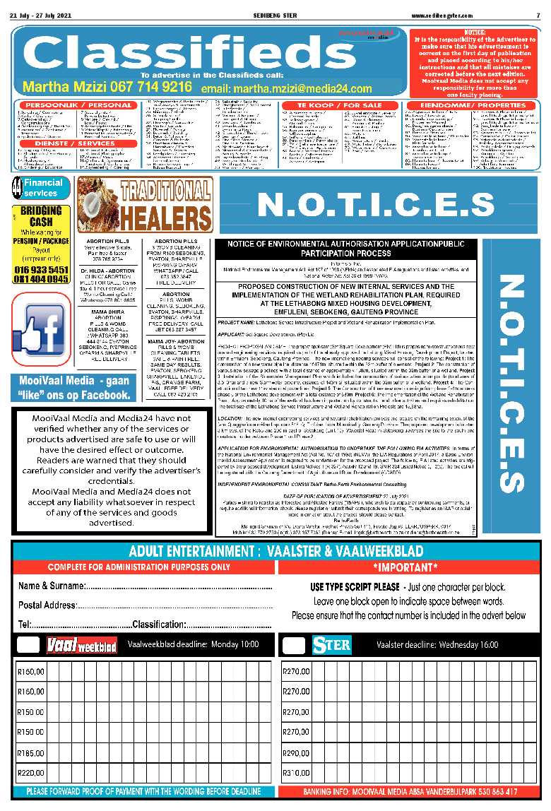 SEDIBENG STER 21 July – 27 July 2021 page 7