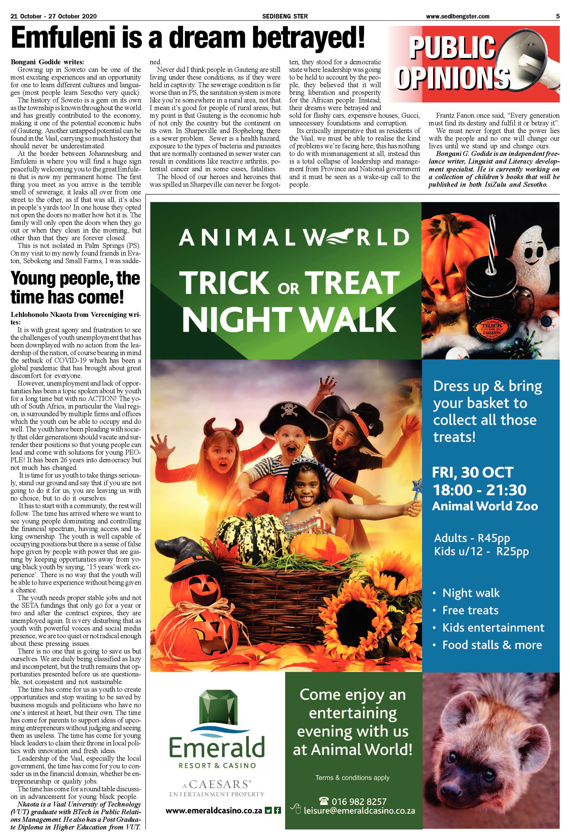 SEDIBENG STER 21 October – 27 October 2020 page 5