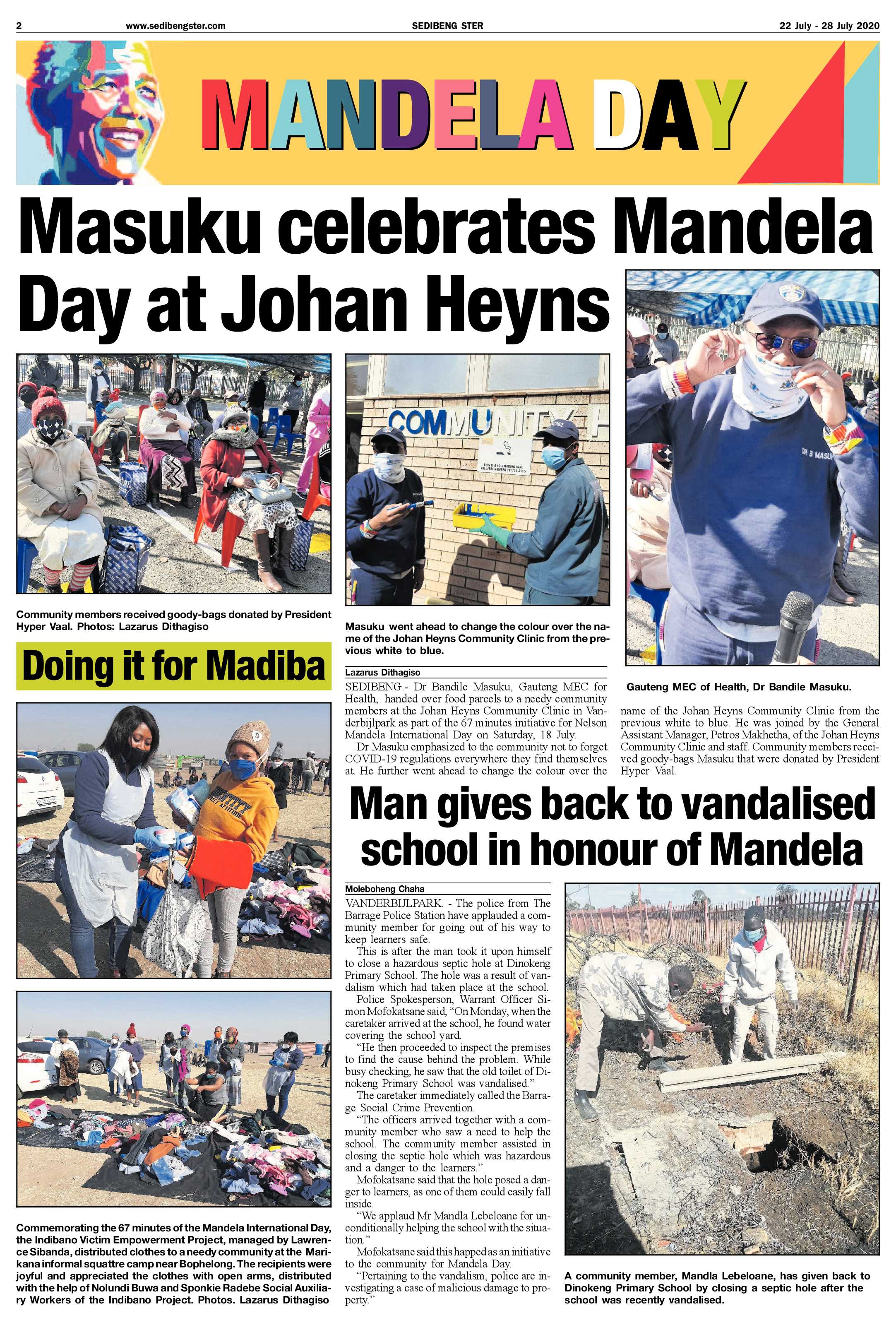 SEDIBENG STER 22 JULY – 28 JULY 2020 page 2