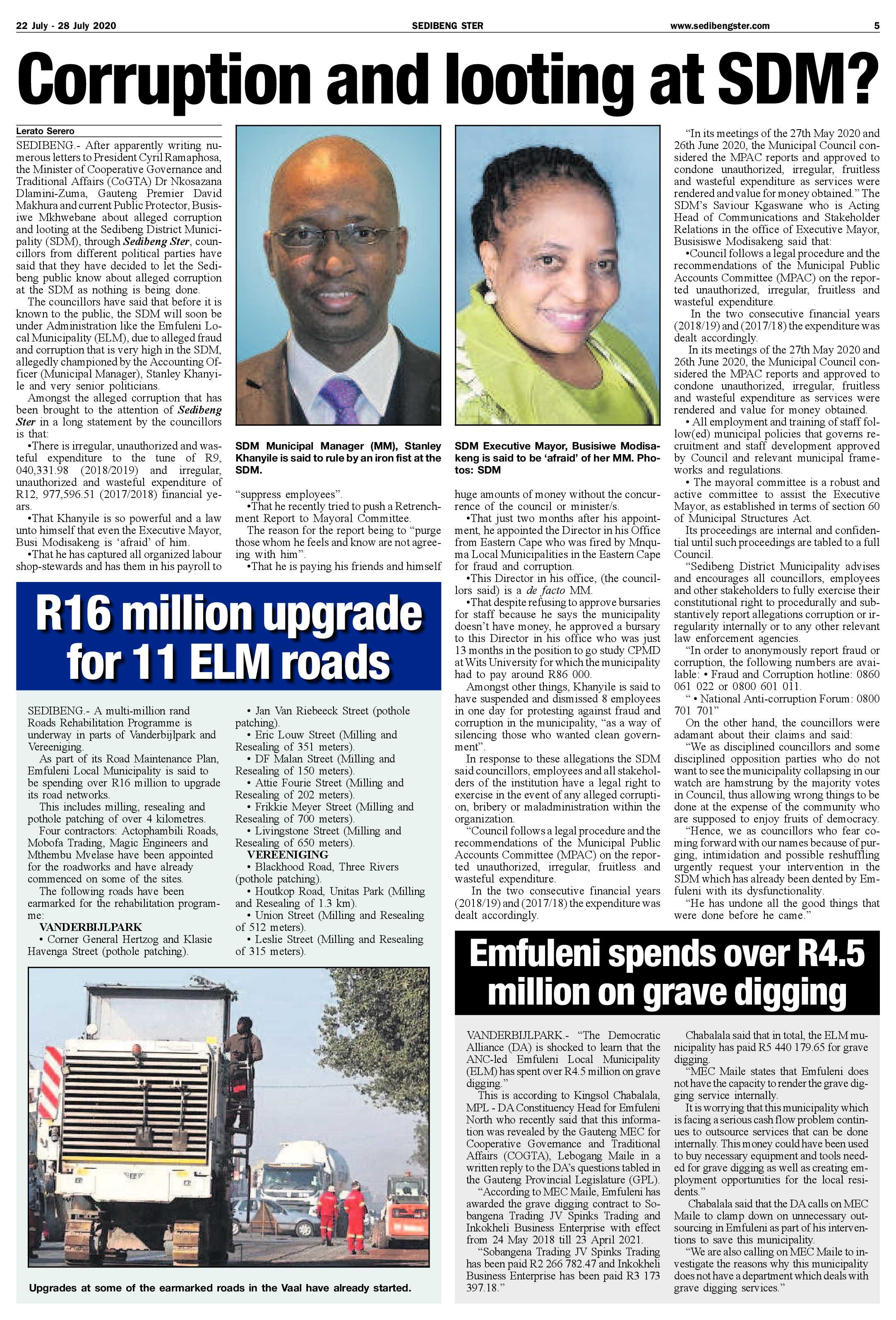 SEDIBENG STER 22 JULY – 28 JULY 2020 page 5
