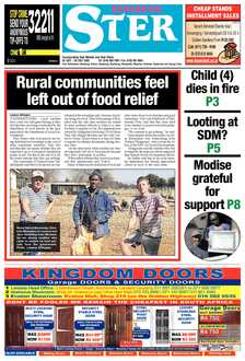 SEDIBENG STER 22 JULY – 28 JULY 2020