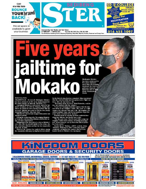SEDIBENG STER 23 February – 1 March 2022 page 1