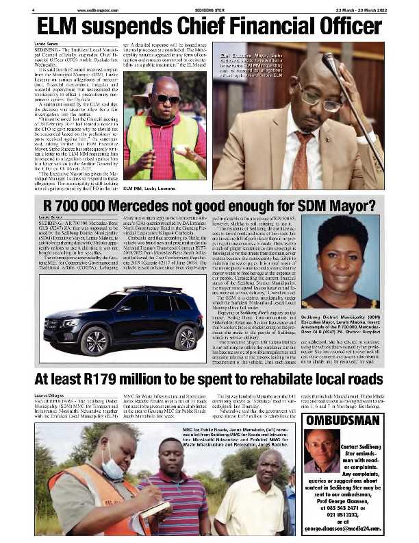 SEDIBENG STER 23 March – 29 March 2022 page 4