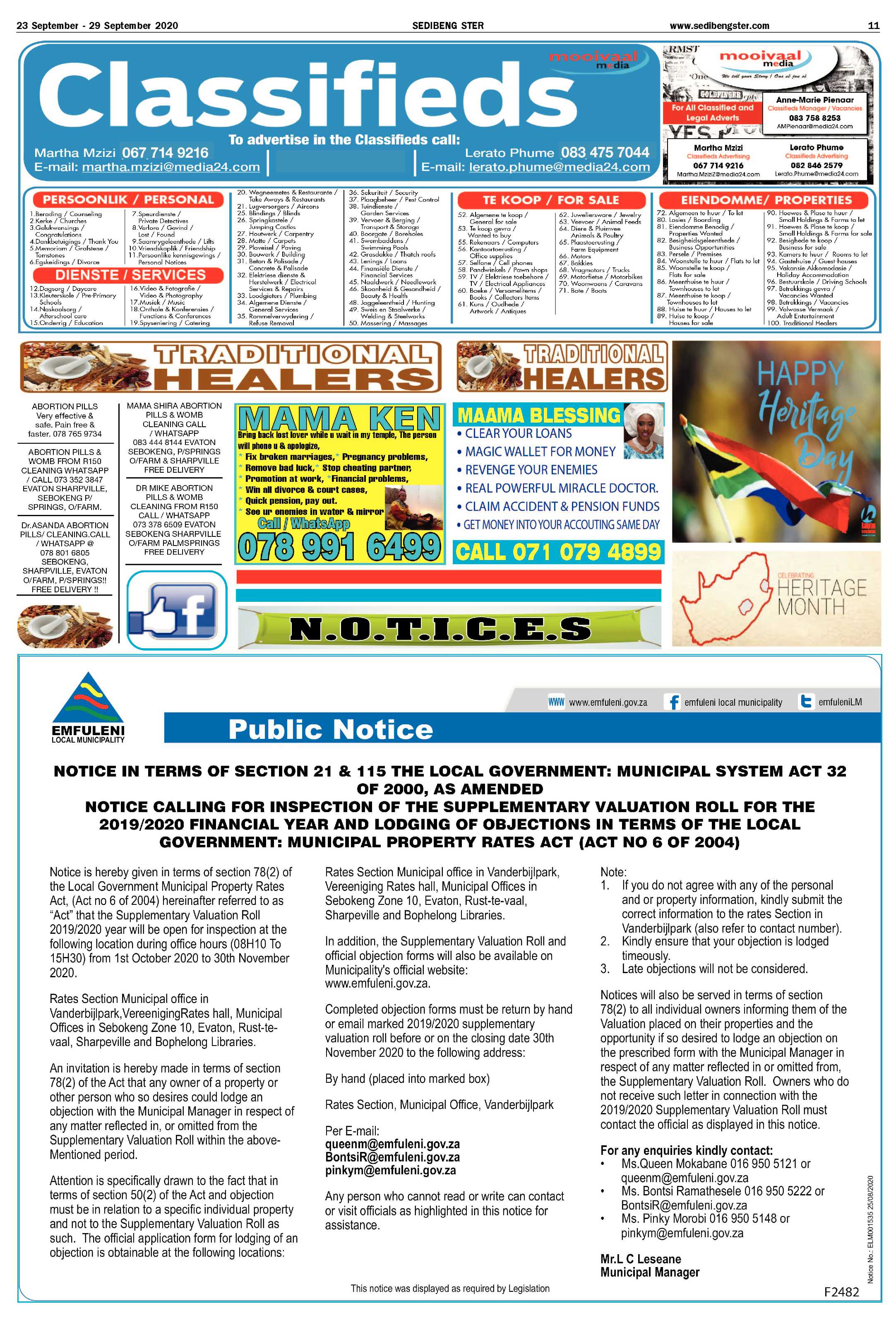 SEDIBENG STER 23 September – 29 September 2020 page 11