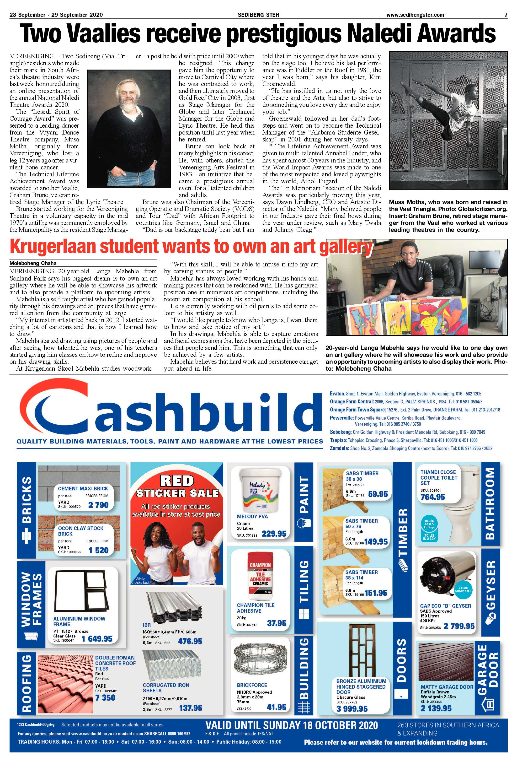 SEDIBENG STER 23 September – 29 September 2020 page 7