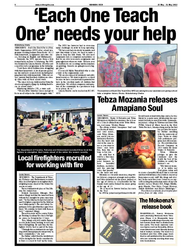 SEDIBENG STER 25 May – 31 May 2022 page 11