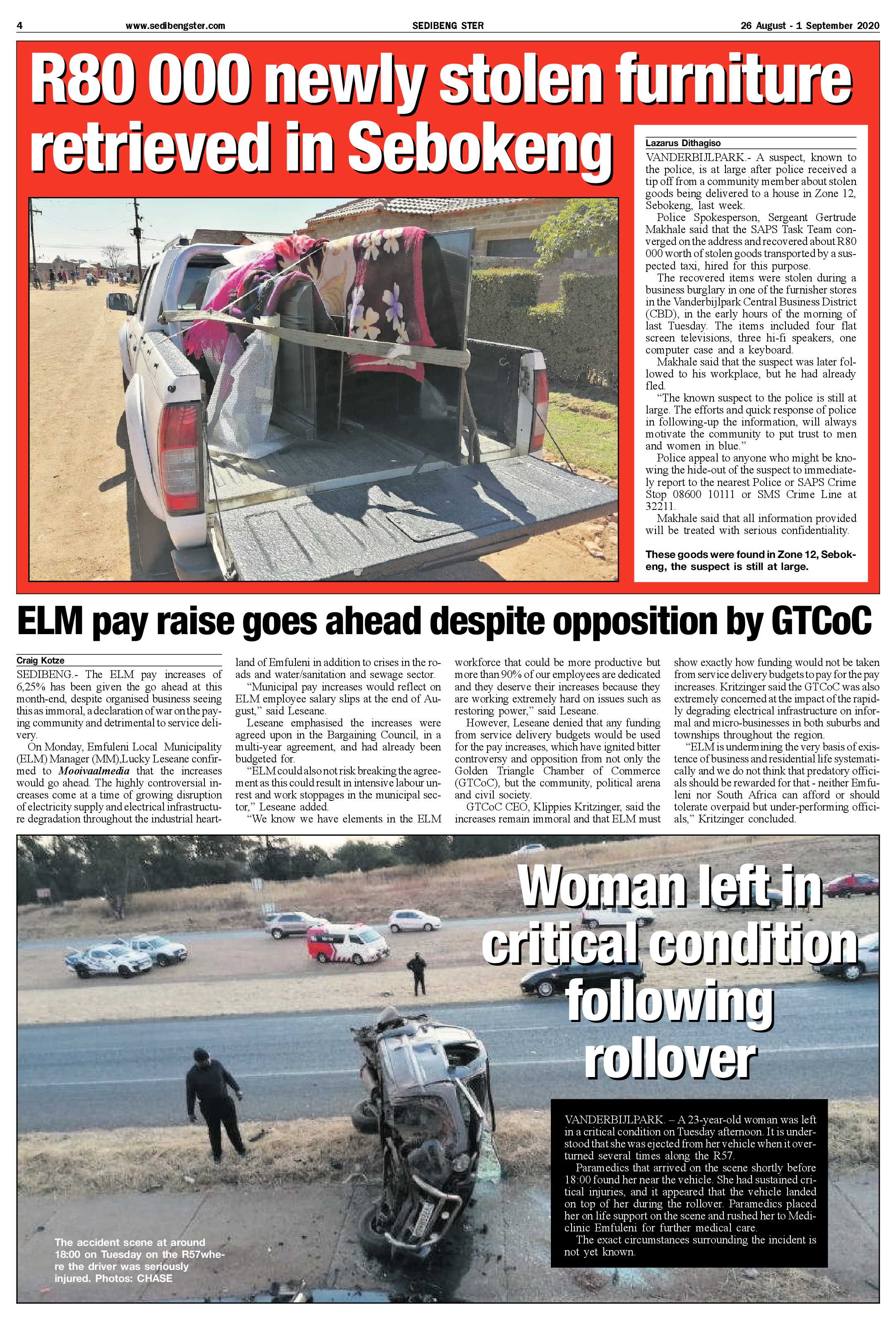 SEDIBENG STER 26 August – 1 September 2020 page 4