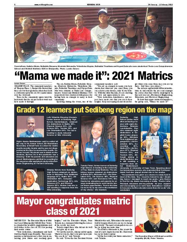 SEDIBENG STER 26 January – 1 February 2022 page 2