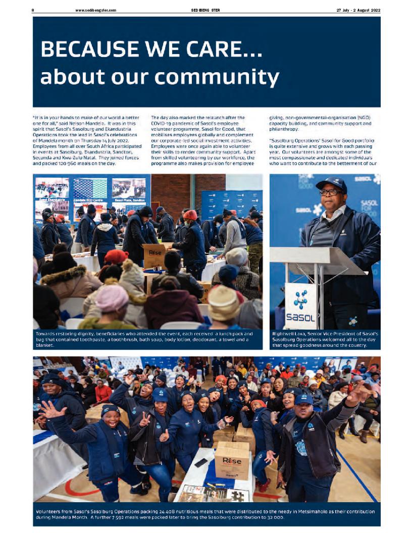 SEDIBENG STER 27 July – 2 August 2022 page 8