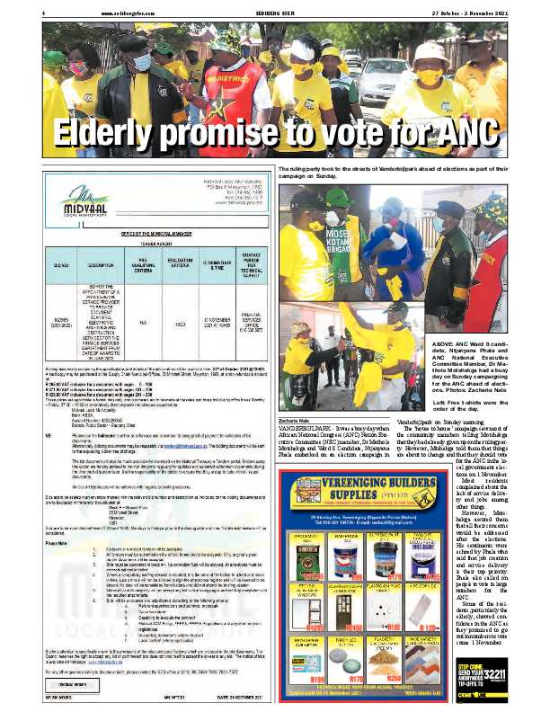 SEDIBENG STER 27 October – 2 November 2021 page 10