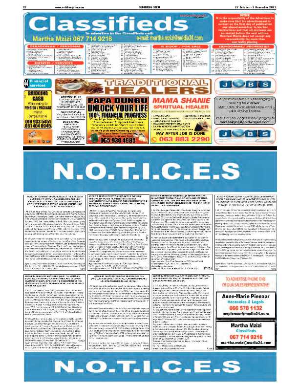 SEDIBENG STER 27 October – 2 November 2021 page 12
