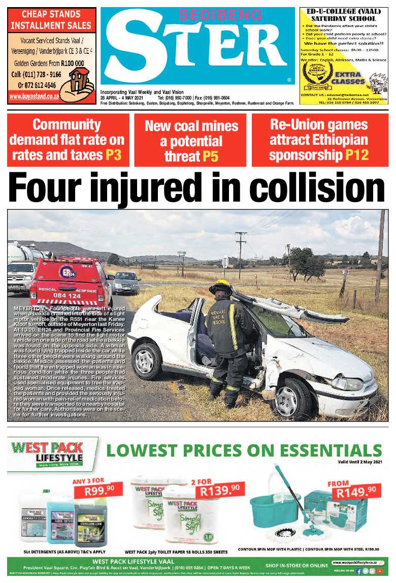 SEDIBENG STER 28 April – 4 May 2021 page 1