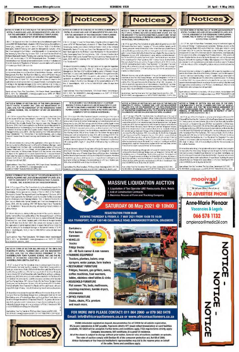 SEDIBENG STER 28 April – 4 May 2021 page 14