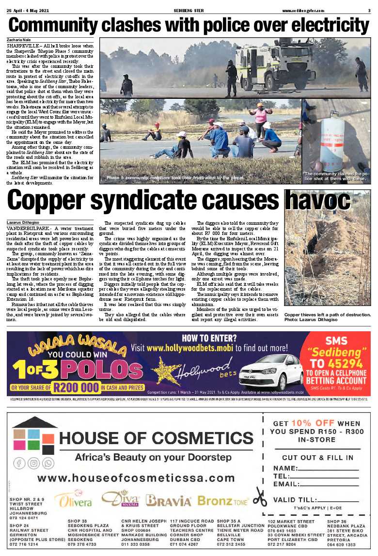 SEDIBENG STER 28 April – 4 May 2021 page 3