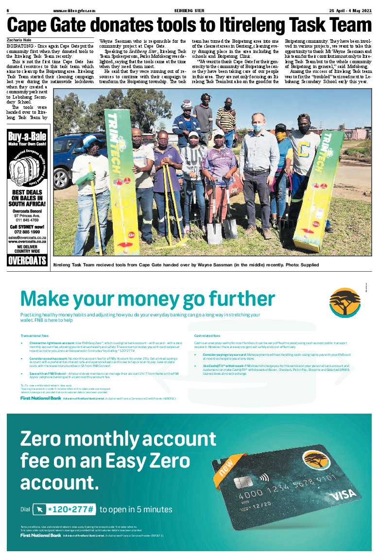 SEDIBENG STER 28 April – 4 May 2021 page 6