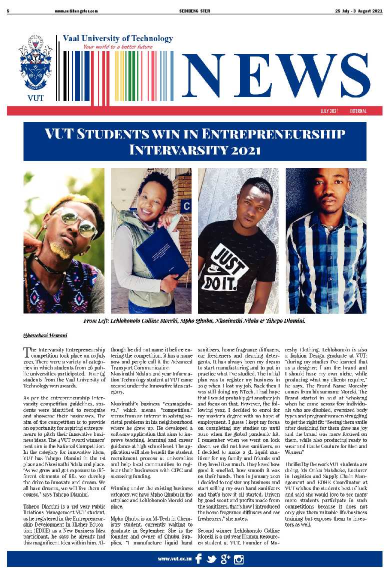 SEDIBENG STER 28 July – 3 August 2021 page 8