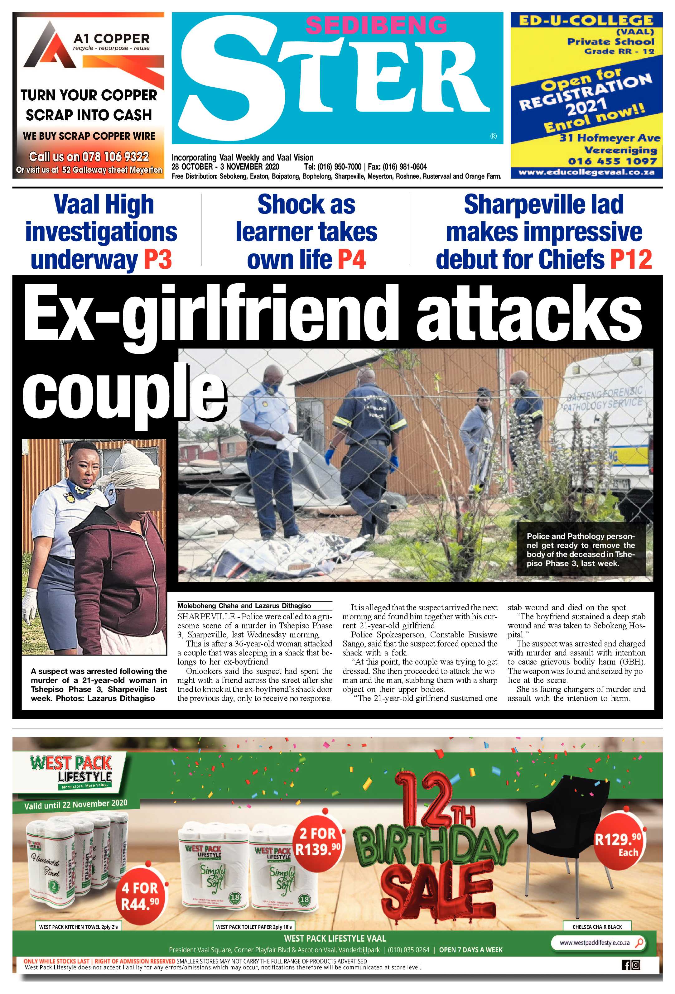 SEDIBENG STER 28 October – 3 November 2020 page 1