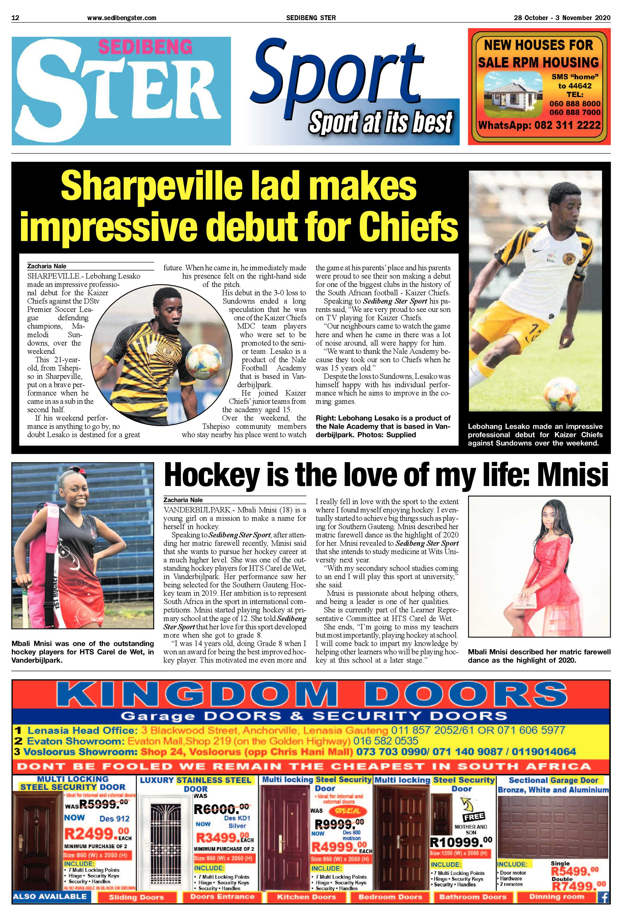 SEDIBENG STER 28 October – 3 November 2020 page 12