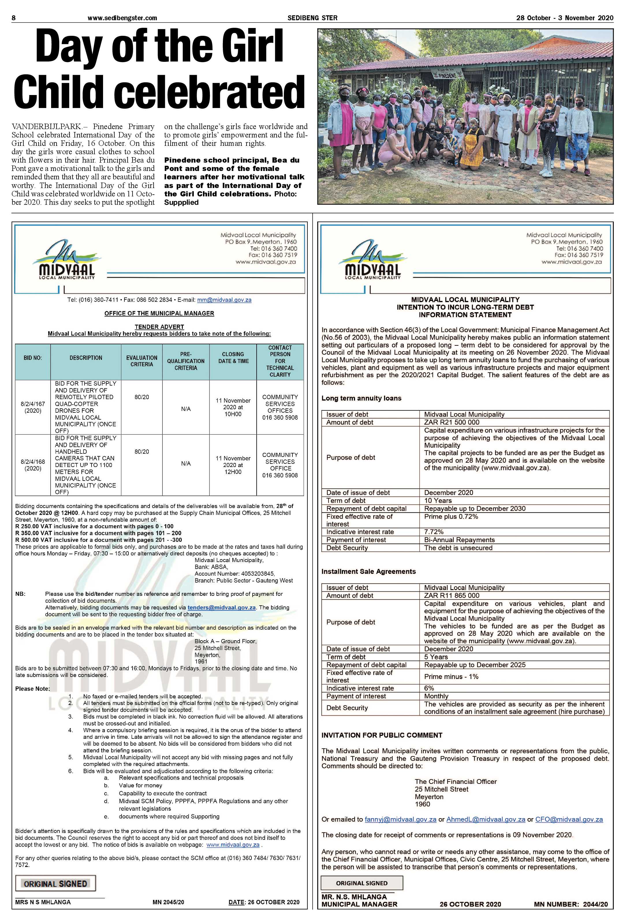 SEDIBENG STER 28 October – 3 November 2020 page 8