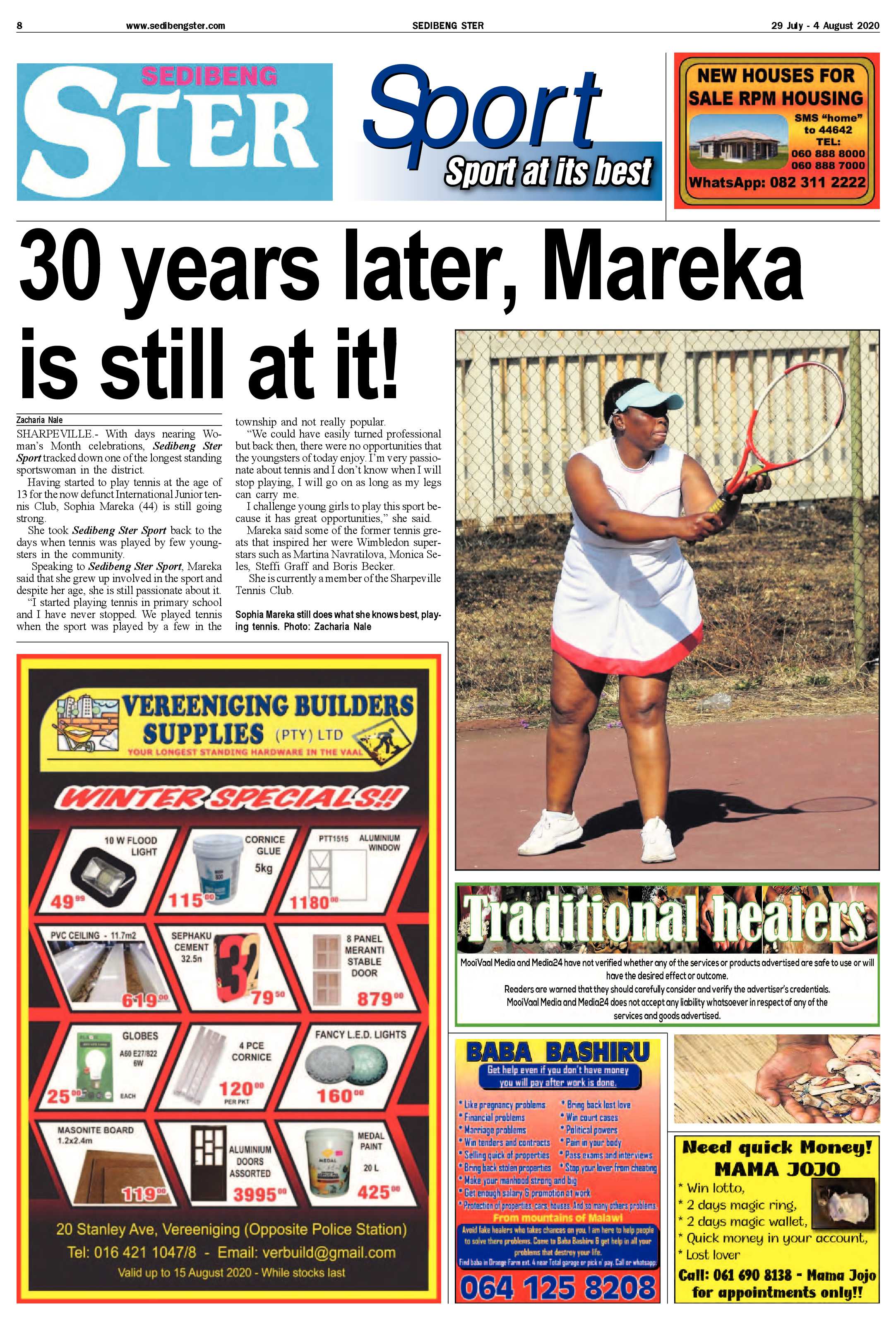 SEDIBENG STER 29 JULY – 4 AUGUST 2020 page 7