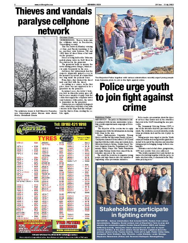 SEDIBENG STER 29 June – 5 July 2022 page 2