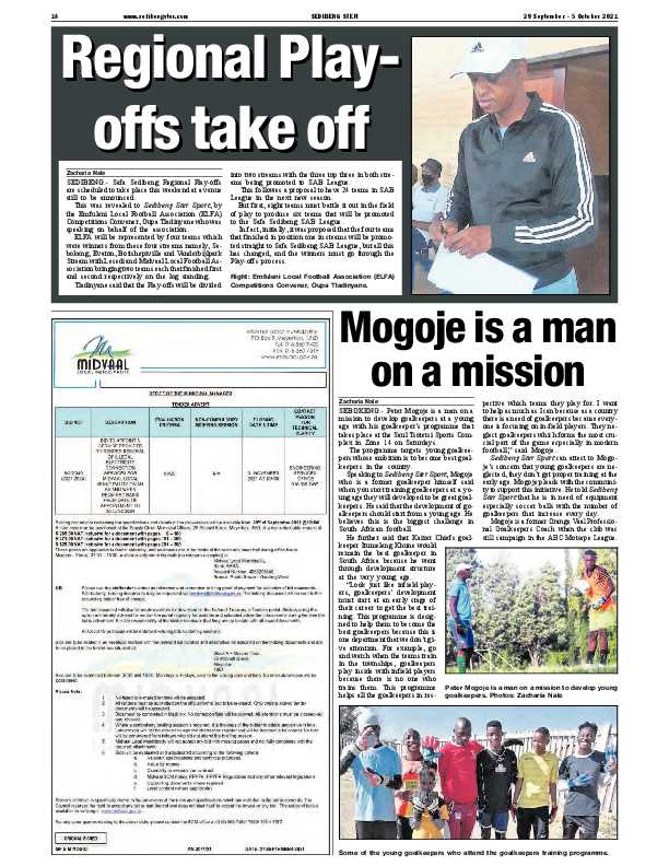 SEDIBENG STER 29 September – 5 October 2021 page 10