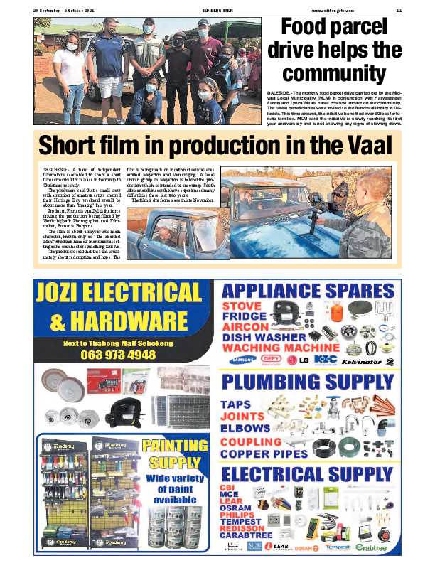 SEDIBENG STER 29 September – 5 October 2021 page 15