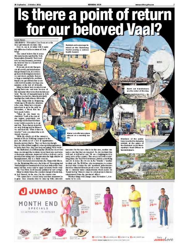 SEDIBENG STER 29 September – 5 October 2021 page 8