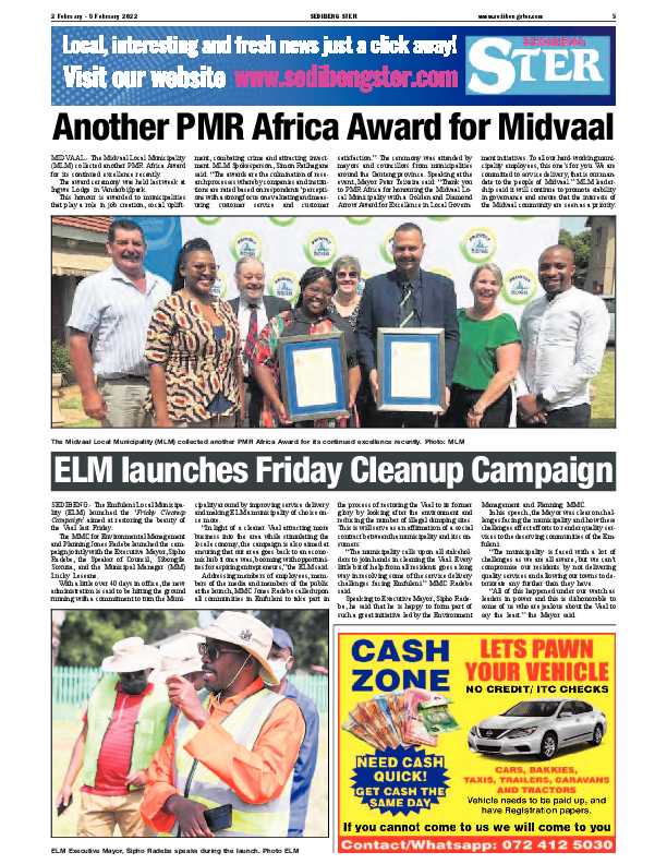 SEDIBENG STER 2 February – 8 February 2022 page 10