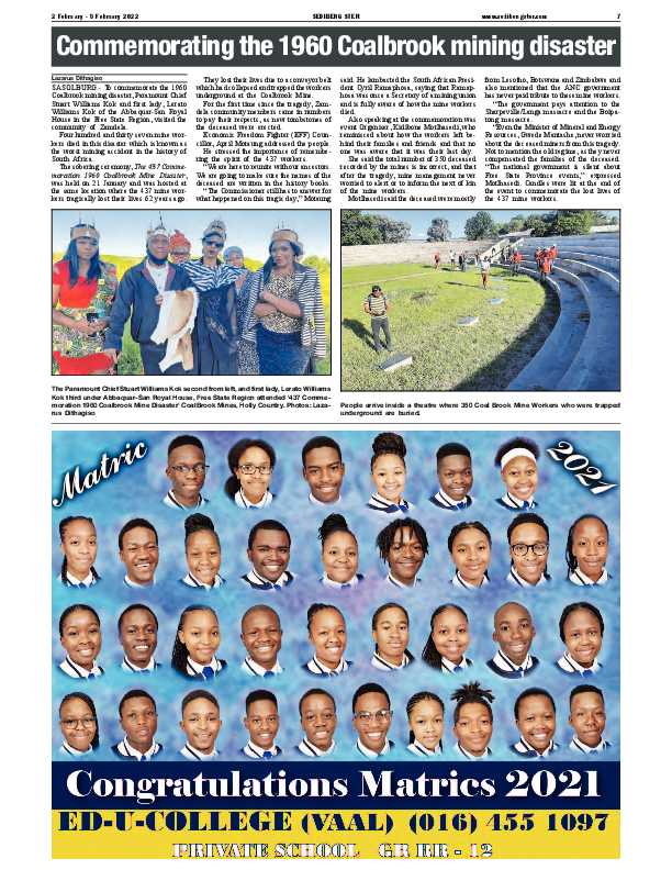 SEDIBENG STER 2 February – 8 February 2022 page 5