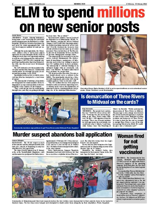 SEDIBENG STER 2 February – 8 February 2022 page 6