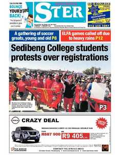 SEDIBENG STER 2 February – 8 February 2022