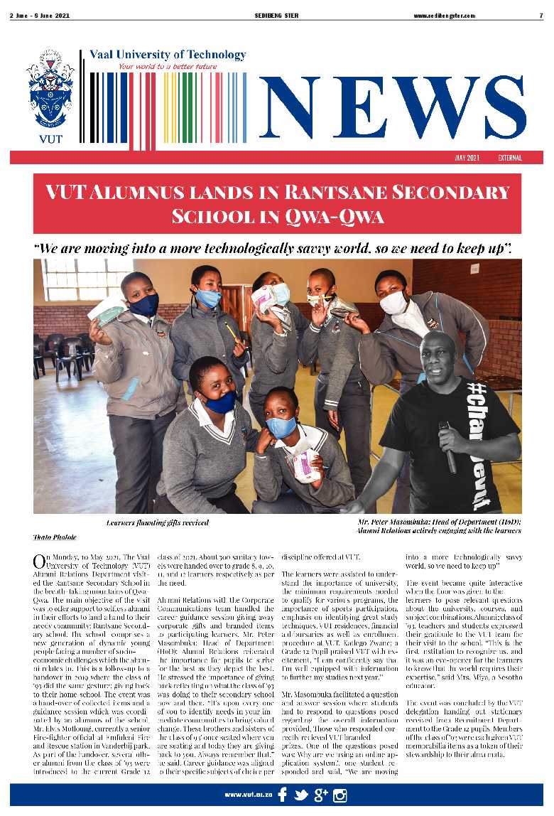 SEDIBENG STER 2 June – 8 June 2021 page 7