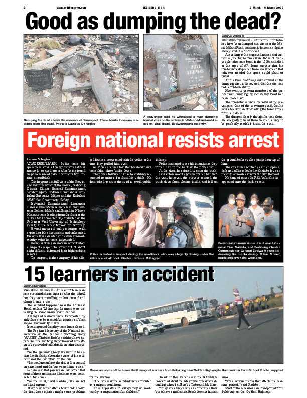 SEDIBENG STER 2 March – 8 March 2022 page 2