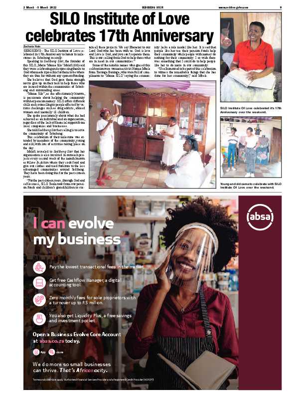 SEDIBENG STER 2 March – 8 March 2022 page 5