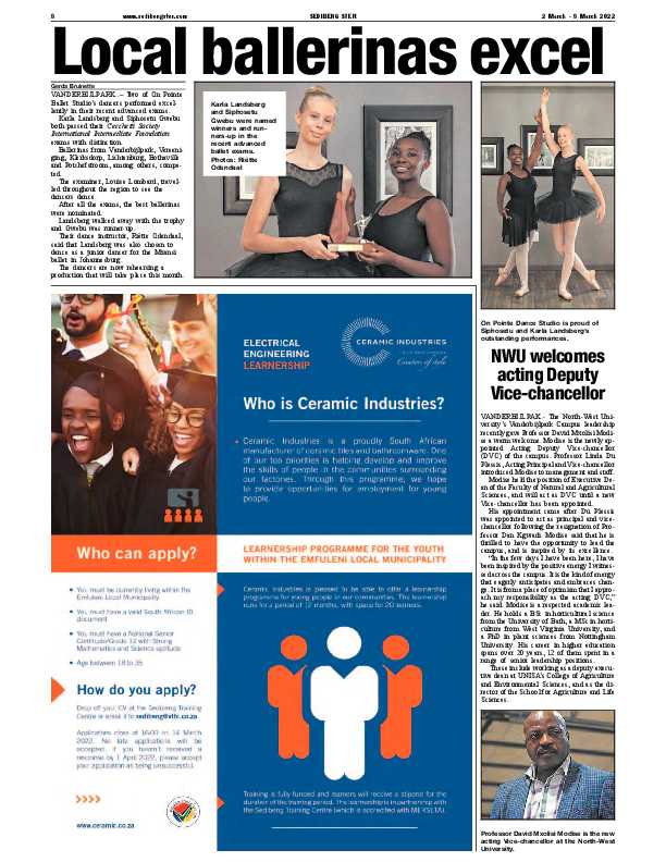 SEDIBENG STER 2 March – 8 March 2022 page 9
