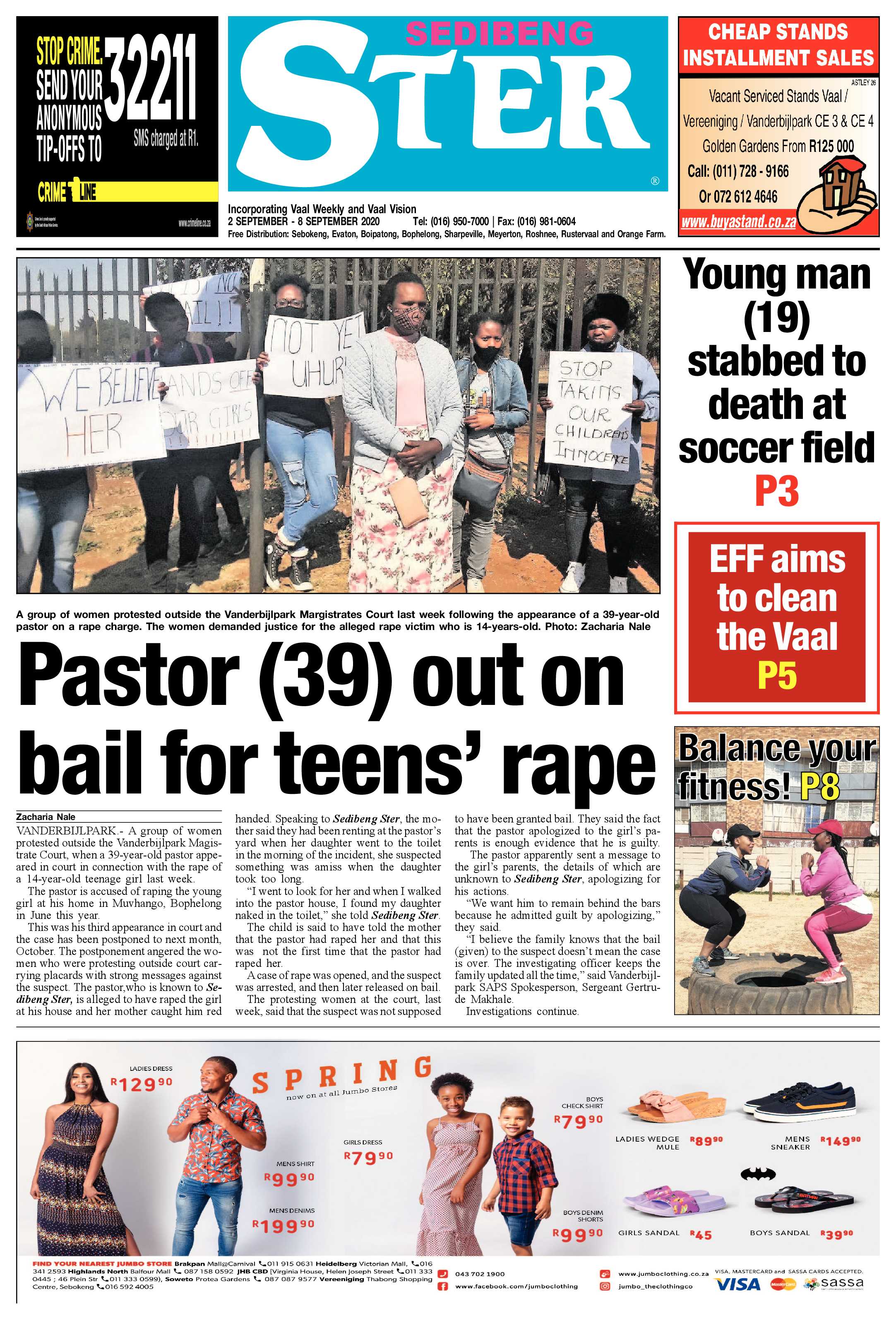 SEDIBENG STER 2 September – 8 September 2020 page 1