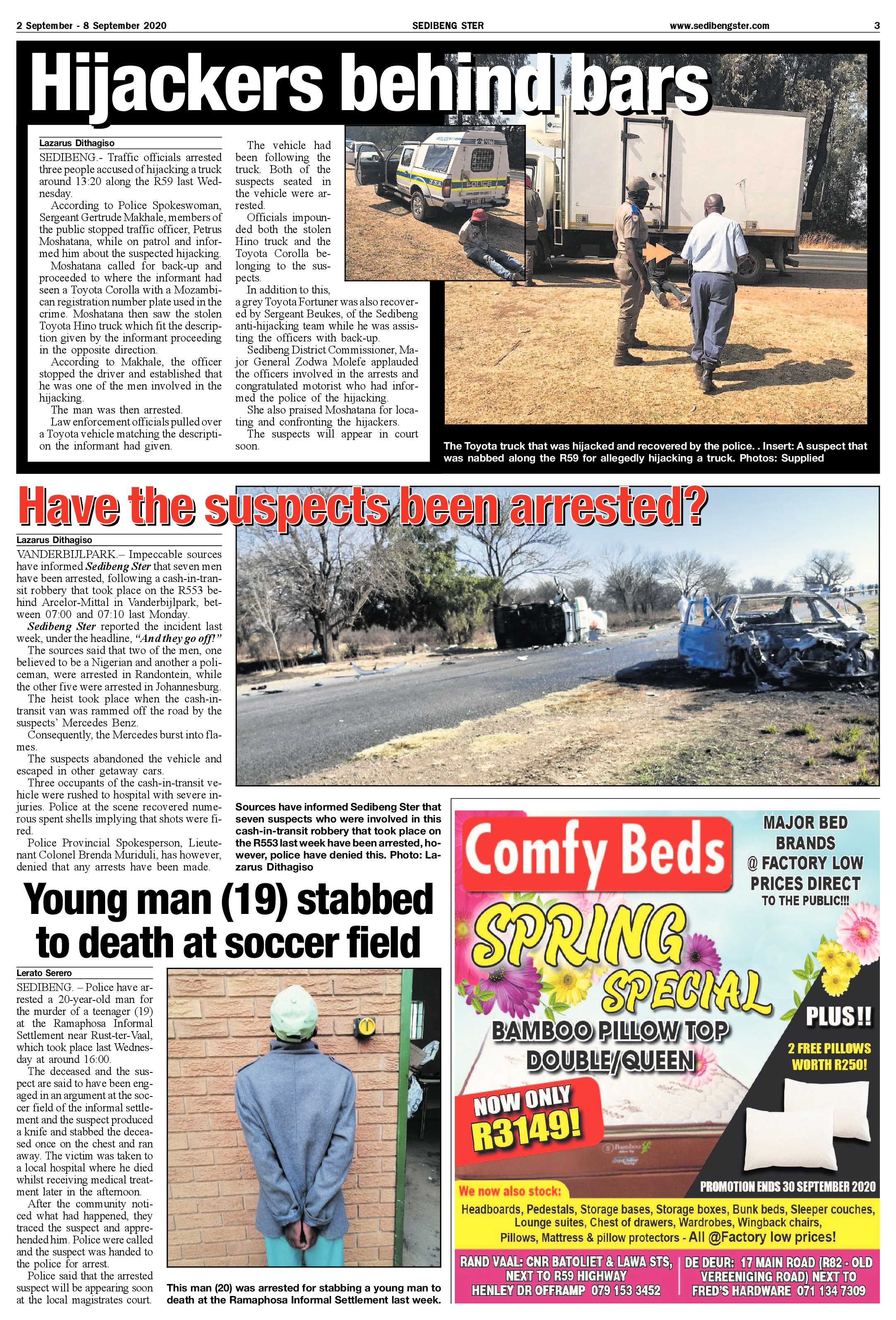SEDIBENG STER 2 September – 8 September 2020 page 3