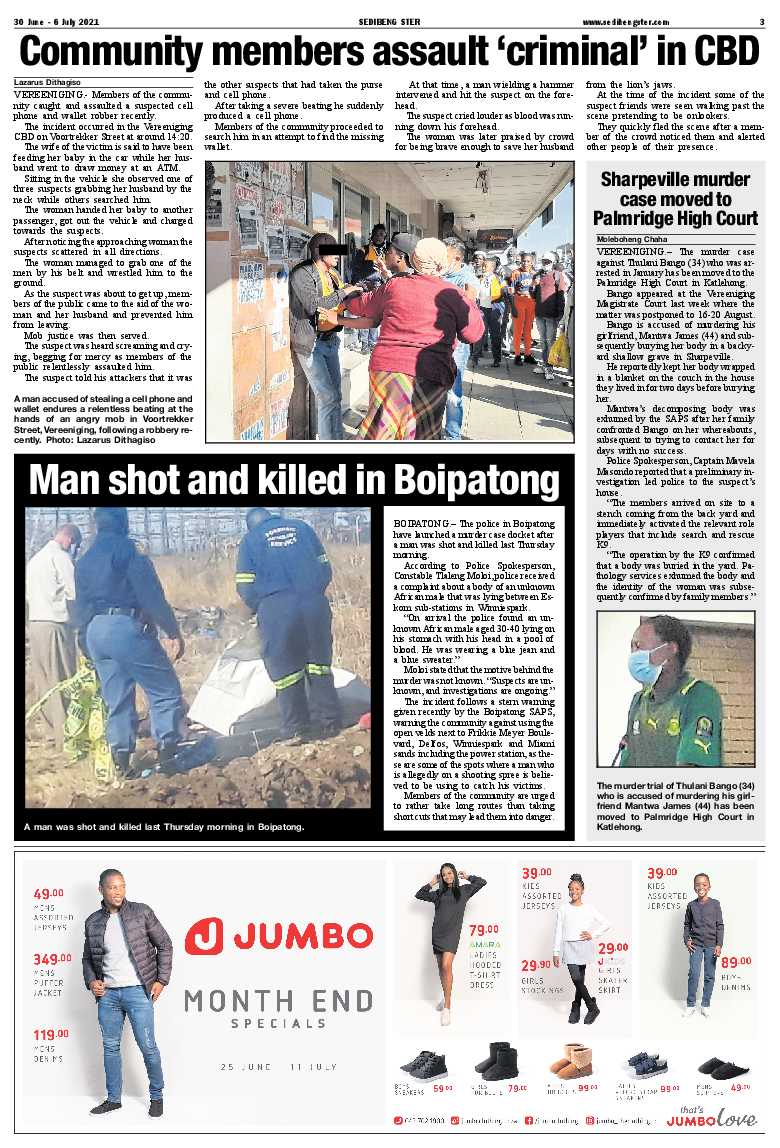 SEDIBENG STER 30 June – 6 July 2021 page 3