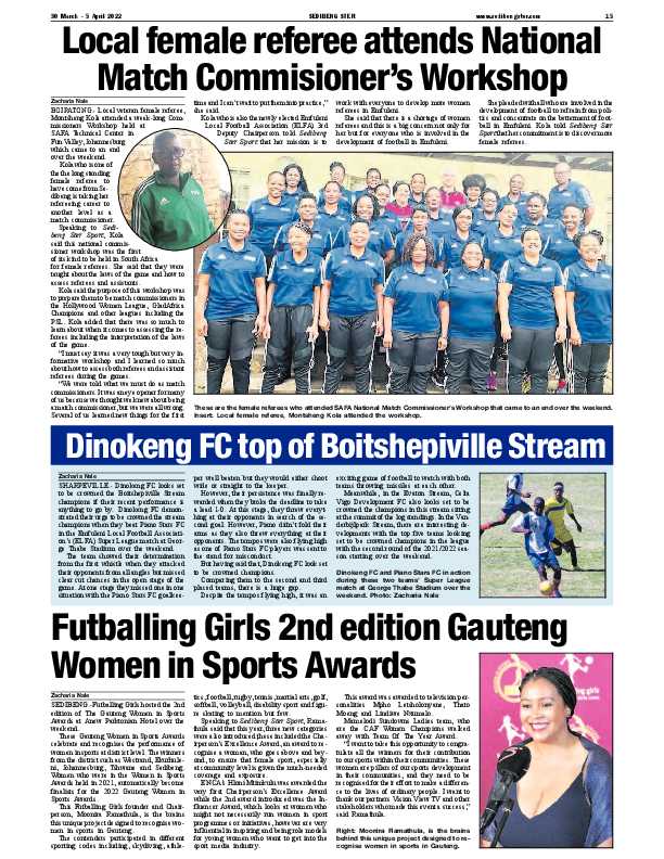 SEDIBENG STER 30 March – 5 April 2022 page 16