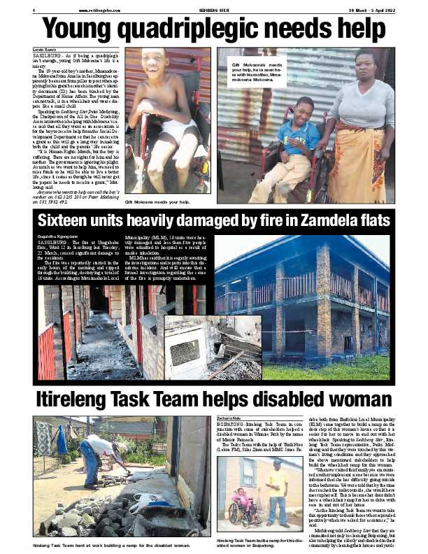 SEDIBENG STER 30 March – 5 April 2022 page 4