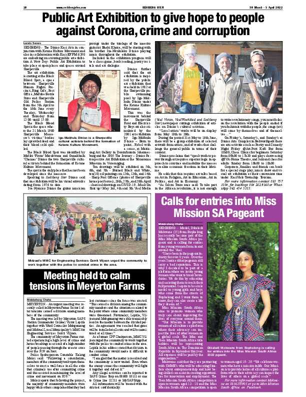 SEDIBENG STER 30 March – 5 April 2022 page 9