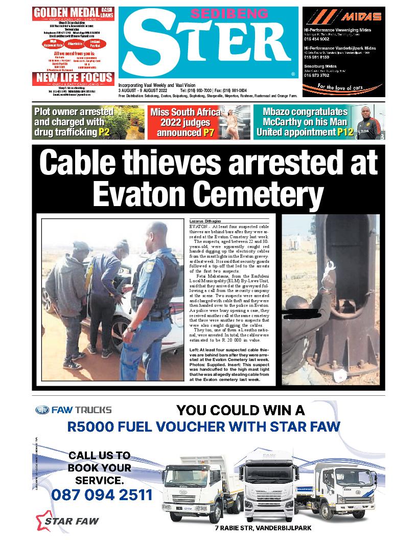 SEDIBENG STER 3 August – 9 August 2022 page 1