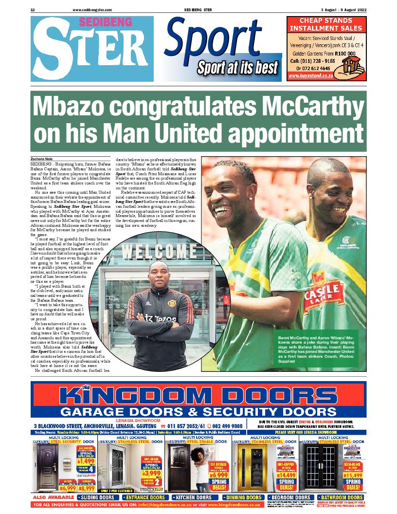 SEDIBENG STER 3 August – 9 August 2022 page 12